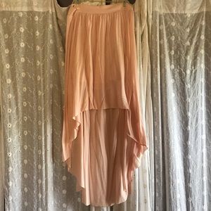 High low skirt